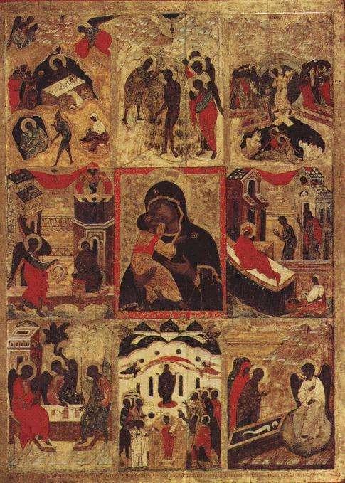 Богородица Владимирская-0015_Богоматерь Владимирская, с праздниками 1549